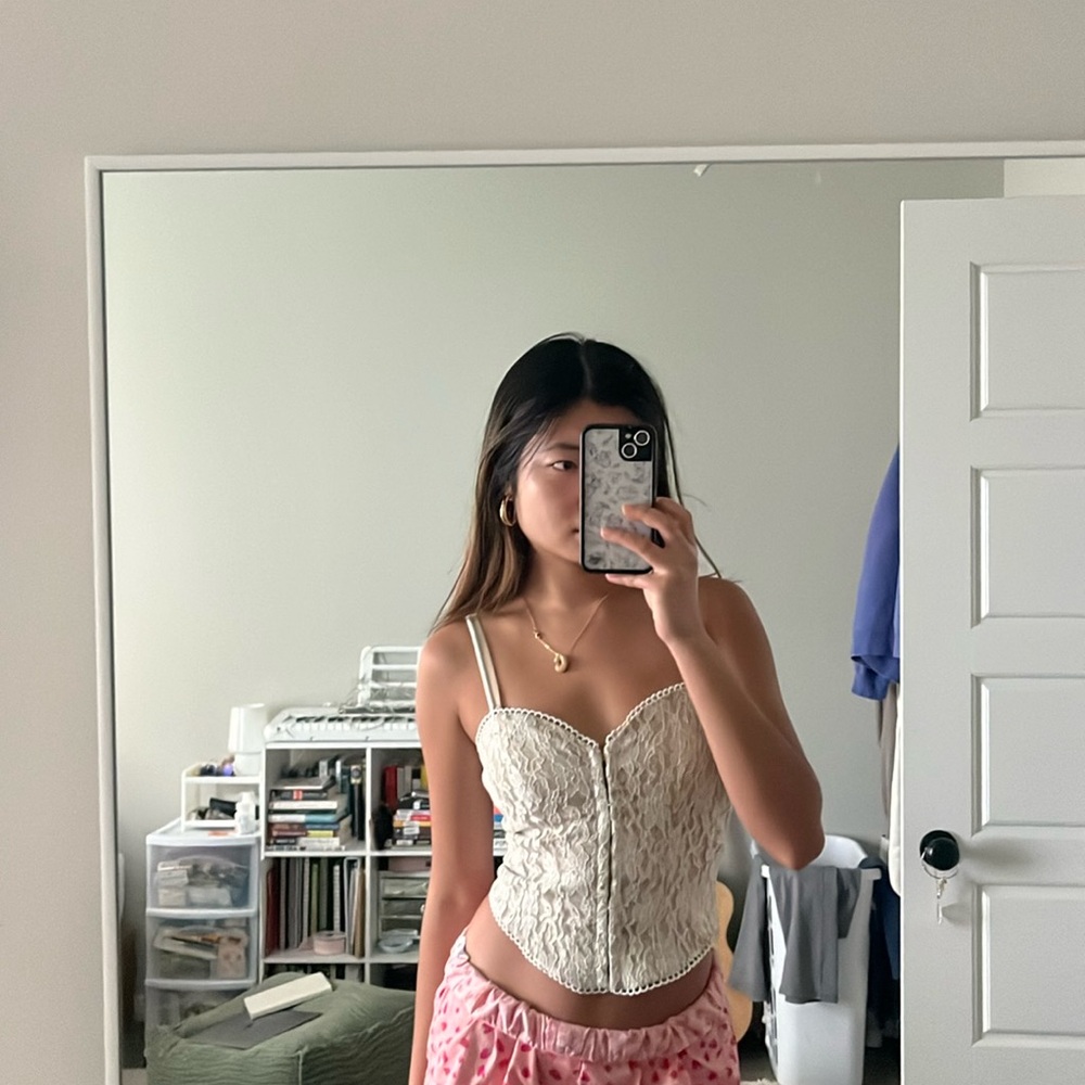 lace princess polly corset top